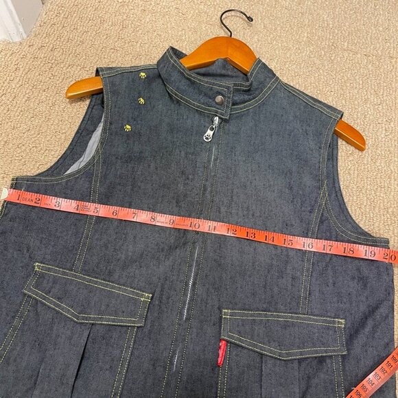 Vintage Kunio Collection by Kunio Sato Denim Vest – One Size - Picture 7 of 7